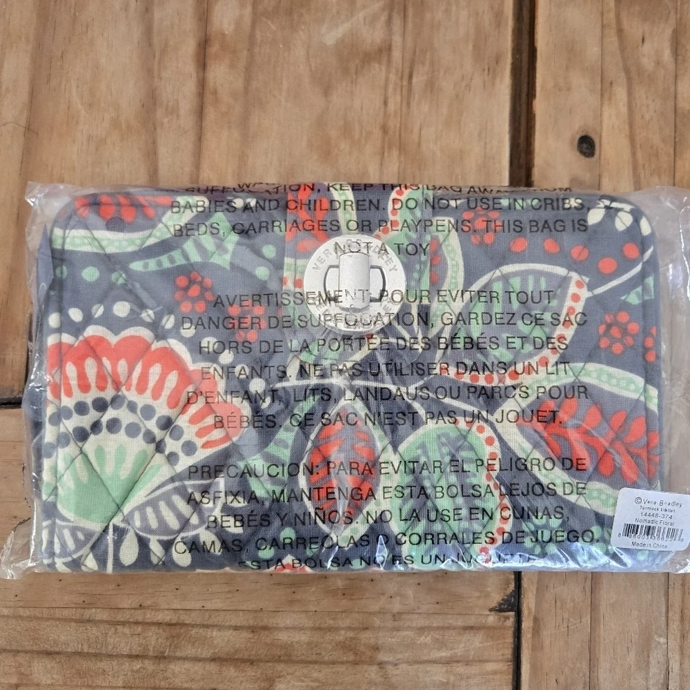Vera Bradley Turn Lock Wallet